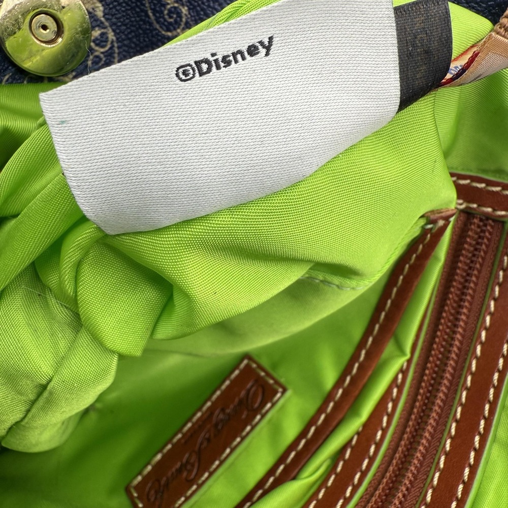 Dooney & Bourke Disney Princess Tiana Satchel Womens Blue Green Dream Big Purse‎ - Picture 14 of 16
